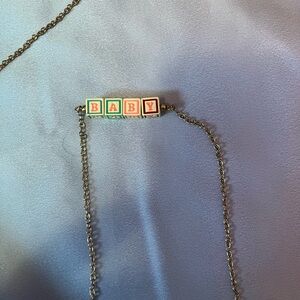 Melanie Martinez crybaby necklace